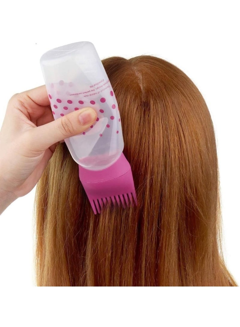 Hair Oil Applicator Bottle Multi Color (May vary package) - Image 2